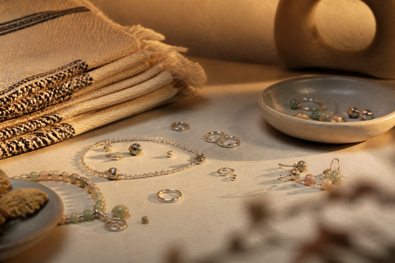 Jewellery editorial visual